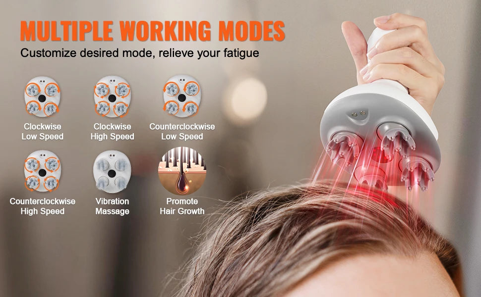 The Serene Scalp Therapy Massager