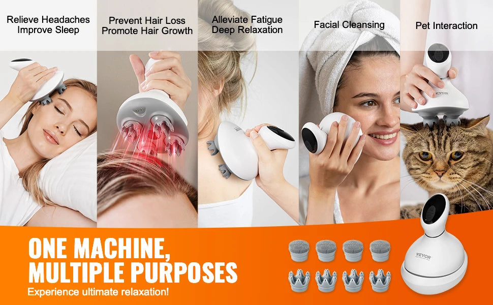 The Serene Scalp Therapy Massager