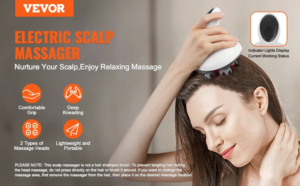 The Serene Scalp Therapy Massager